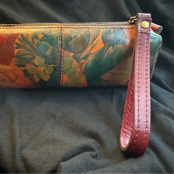 Patricia Nash Leather Wristlet - Picture 3 of 5